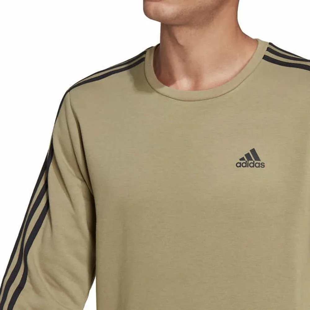 GREEN NWT Men Crewneck Sweater Sweatshirt Adidas - Picture 6 of 9